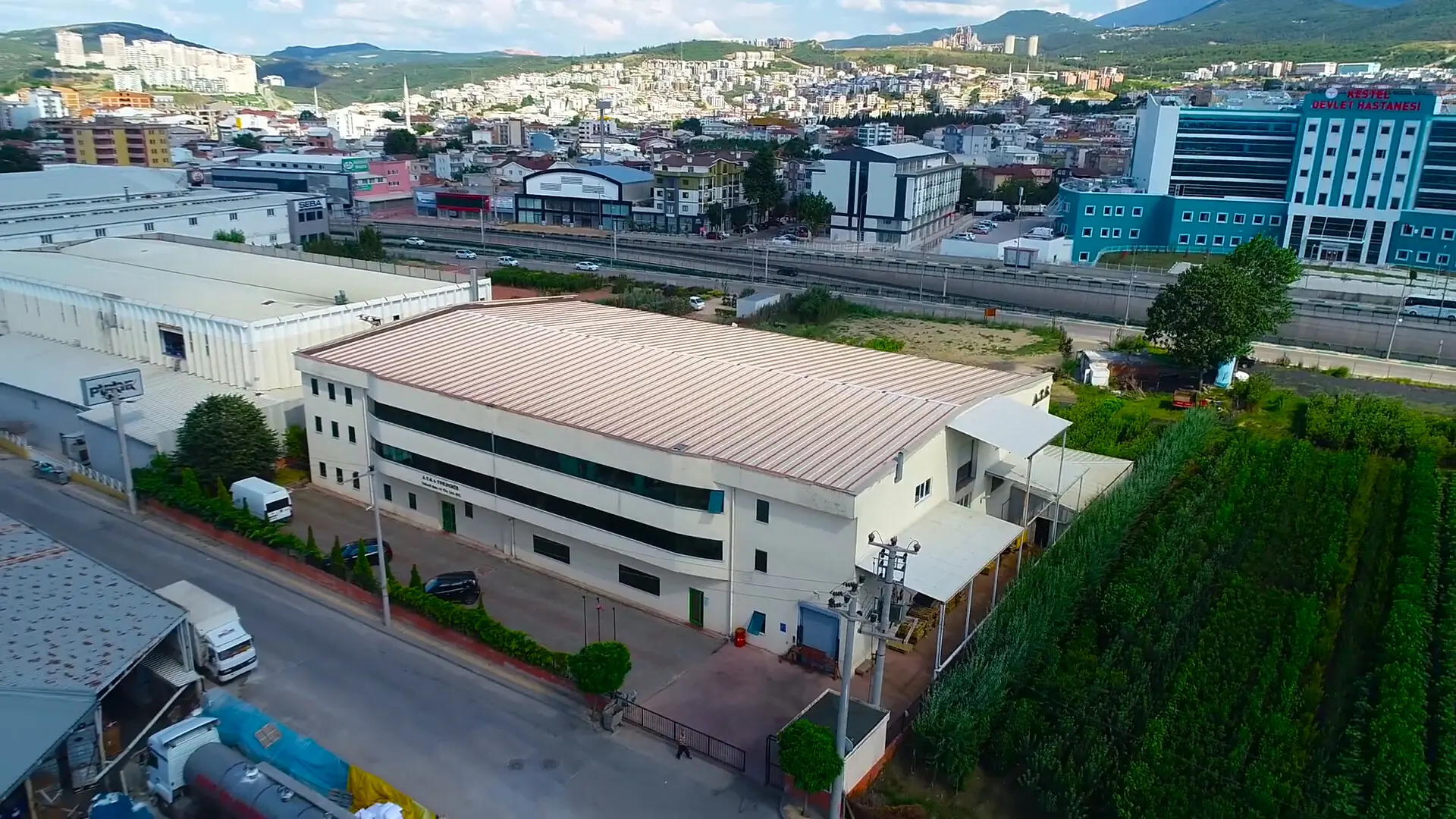 Our mill building in Bursa, Türkiye